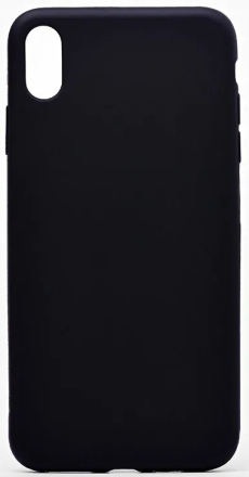  Чехол-накладка i-Phone X/XS Silicone icase №18 черная