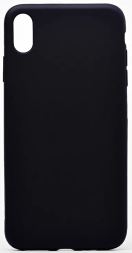Чехол-накладка  i-Phone X/XS Silicone icase  №18 черная