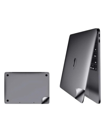  Защитная пленка на корпус для MacBook Air 15&quot; (A2941) темно-серая
