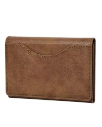 Кожаный чехол-бумажник Leather Wallet с MagSafe для Apple i-Phone коричневый