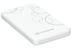 Внешний жесткий диск 1TB Transcend StoreJet 25A3 USB3.1 белый
