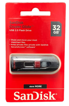  USB флеш накопитель SanDisk CZ60 Cruzer Glide 32GB (SDCZ60-032G-B35)