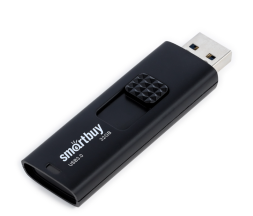 3.1 USB флеш накопитель SmartBuy 32GB Fashion (SB032GB3FSK) черный