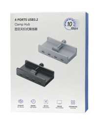 USB-С хаб Orico HCL-4C USB-Cx4 USB 3.2 черный