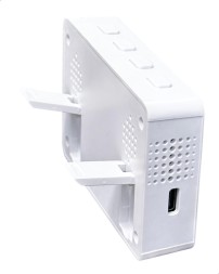 Метеостанция (температура/влажность/уровень CO2/) Carbon temperature and humidity detector белая