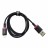 Usb Кабель-зарядка Lightning Baseus Dura Series 2.4A 1м (P10377801U01-01) красно-черный