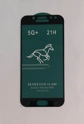 Защитное стекло для Samsung Galaxy J7 (2017)/J7 Pro/J730 21H черное