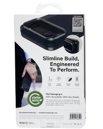 Накладка для i-Phone 17 Pro Uniq Keva Edge Magsafe черная