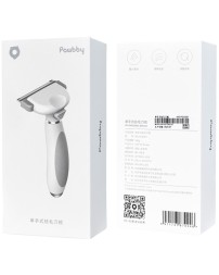 Расческа для груминга животных Pawbby Pet DE-shedding brush (MG-PCO001-GL) белая
