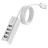 USB2.0 хаб Hoco HB1 4 порта серебристый