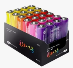 Батарейки ZMI Rainbow ZI5 тип AA 24 шт цветные