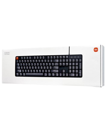  Механическая проводная клавиатура Xiaomi Wired Mechanical Keyboard Blue Switch (JXJP01MW) черная
