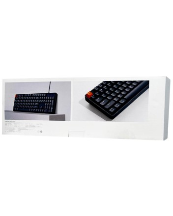  Механическая проводная клавиатура Xiaomi Wired Mechanical Keyboard Blue Switch (JXJP01MW) черная