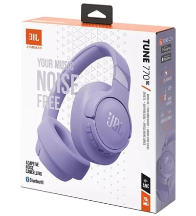  Стереонаушники Bluetooth Полноразмерные JBL T770NC BT5.3/690mAh/70ч фиолетовые