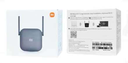  Усилитель Wi-Fi сигнала Xiaomi Mi Wi-Fi Range Extender Pro R03 Global чёрный