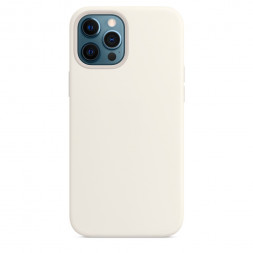 Чехол-накладка  iPhone 12 Pro Max Silicone icase  №11 бежевая