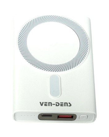  Powerbank магнитный с MagSafe Ven-Dens PB030 10000mAh USB-C 15W/20W белый