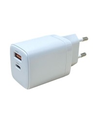 Сетевое зар. устр. K-DOO 1USB/1C 20W белое