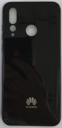  Накладка для Huawei Nova 4 пластик с логотипом разноцветные