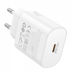 Сетевое зар. устр. Borofone BA82A 1C 25W 3A белое