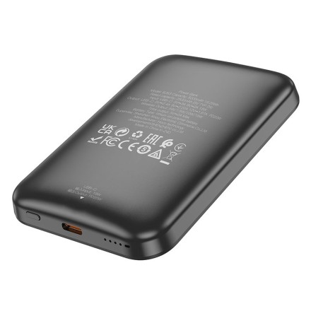  Powerbank с беспроводной зарядкой MagSafe Borofone BJ63 5000mAh USB-C 18W/20W черный