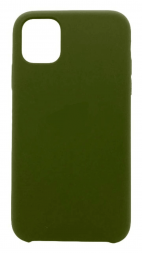 Чехол-накладка  iPhone 11 Silicone icase  №48 болотная