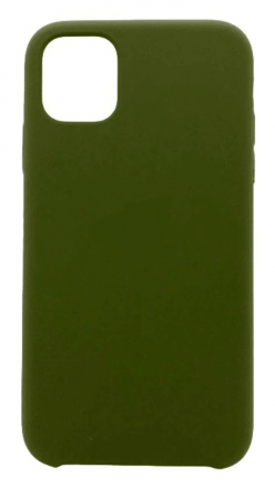 Чехол-накладка  i-Phone 11 Silicone icase  №48 болотная