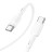  Usb Кабель-зарядка Type-C на Type-C Hoco X83 3A 60W 1м силиконовый белый