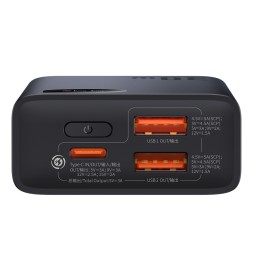 Powerbank Baseus Adaman2 10000mAh 2USB/1USB-C 30W (PPAD040101) черный