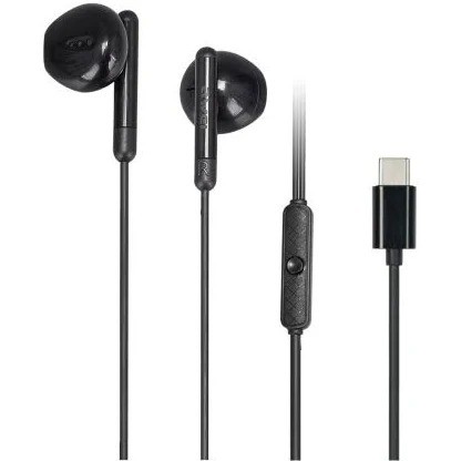  Стереонаушники Awei PC-6T с микрофоном Type-C 1.2м черные
