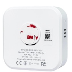 Анализатор качества воздуха Qingping CO2 and Thermo-Hygrometer (CGP22C) белый
