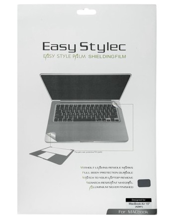  Защитная пленка на топкейс для MacBook Air 15&quot; (A2941) темно-серая