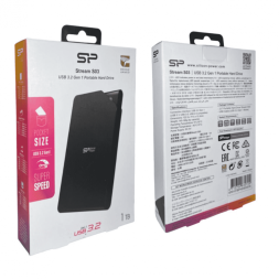 Внешний жесткий диск 1TB Silicon Power Stream S03 USB3.2 черный