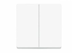 Умный двойной выключатель Mijia XMWS01XS белый