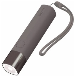 Портативный фонарик + Powerbank 3000mAh Solove X3S коричневый