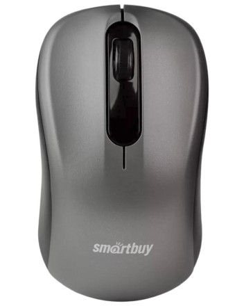  Мышь беспроводная Smartbuy ONE 378 USB/DPI 1600/3 кнопки/1AA серая (SBM-378AG-G)