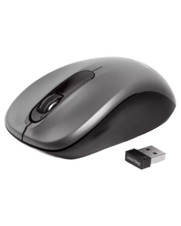  Мышь беспроводная Smartbuy ONE 378 USB/DPI 1600/3 кнопки/1AA серая (SBM-378AG-G)