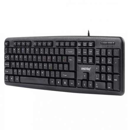  Клавиатура проводная Smartbuy ONE 113 USB черная (SBK-113U-K)/20