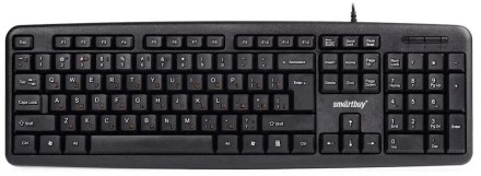  Клавиатура проводная Smartbuy ONE 113 USB черная (SBK-113U-K)/20