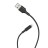  Usb Кабель-зарядка Lightning Hoco X25 Soarer 2A 1м силиконовый чёрный