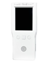 Портативная ручная метеостанция (температура/влажность/уровень CO2, HCHO, TVOC) Air Detector   белая