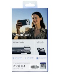 ΠΠ°ΠΊΠ»Π°Π΄ΠΊΠ° Π΄Π»Ρ i-Phone 17 Pro Keephone Kevlar Paris MagSnap ΡΠΈΠ½ΠΈΠΉ