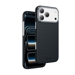 Накладка для i-Phone 17 Pro Keephone Kevlar Paris MagSnap синий