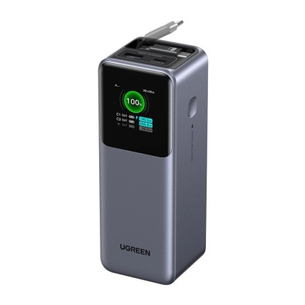  Powerbank Ugreen PB726 25000mAh 1USB/2C 165W серый