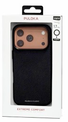 Накладка для i-Phone 17 Pro Puloka Classic Magsafe черный