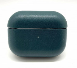 Кожаный чехол для AirPods Pro K-DOO LuxCraft зеленый