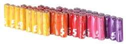Батарейки ZMI Rainbow ZI5 тип AA 40 шт цветные
