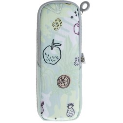Пенал школьный 90 Points NINETYGO Smart School Pencil Case на молнии зеленые фрукты