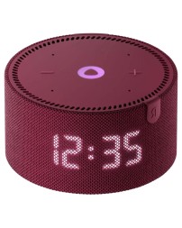 Умная колонка Яндекс Станция Мини 2 с часами красная