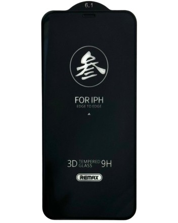  Защитное стекло для i-Phone 11/XR 6.1&quot; Remax GL-27 3D чёрное